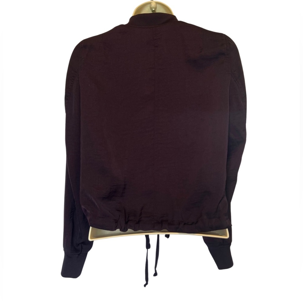 H&M Kids Maroon Front Zip Light Weight Jacket - Picture 2 of 9